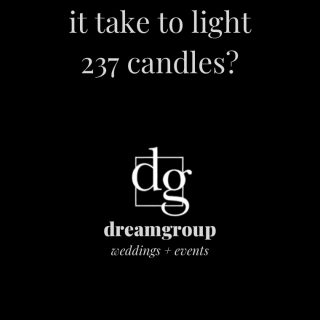 We absolutely consider this a competitive sport!
237 candles + 3 dedicated dreamgroup candlighters = 4 minutes and 40 seconds! Way to go Jessie, Kami & Vanina!