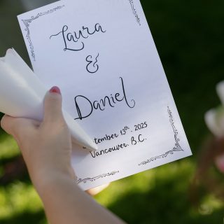 POV: Suddenly your officiant has your marriage certificate in hand, ready for signatures! ✍🏼✨

One of the MANY little details you don’t realize are happening behind the scenes. That’s the beauty of having a planner taking care of all the important details so you can be in the moment and not need to think about what has to happen!

Planner: @plannedbysandy 
Video: Chantal @hellomediaandmarketing 
Cover photo photographer: @nadiahungco 

#vancouverweddingplanner #lifeofaplanner #vancouverwedding #weddingbts