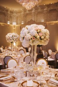 Rosewood Hotel Georgia Wedding | Table decoration | Wedding & Event Planners | Dreamgroup