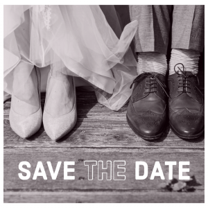 Save the Date Photo