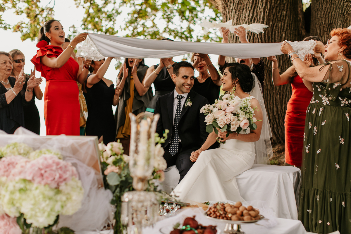 The Perfect Persian Wedding blooming with LOVE