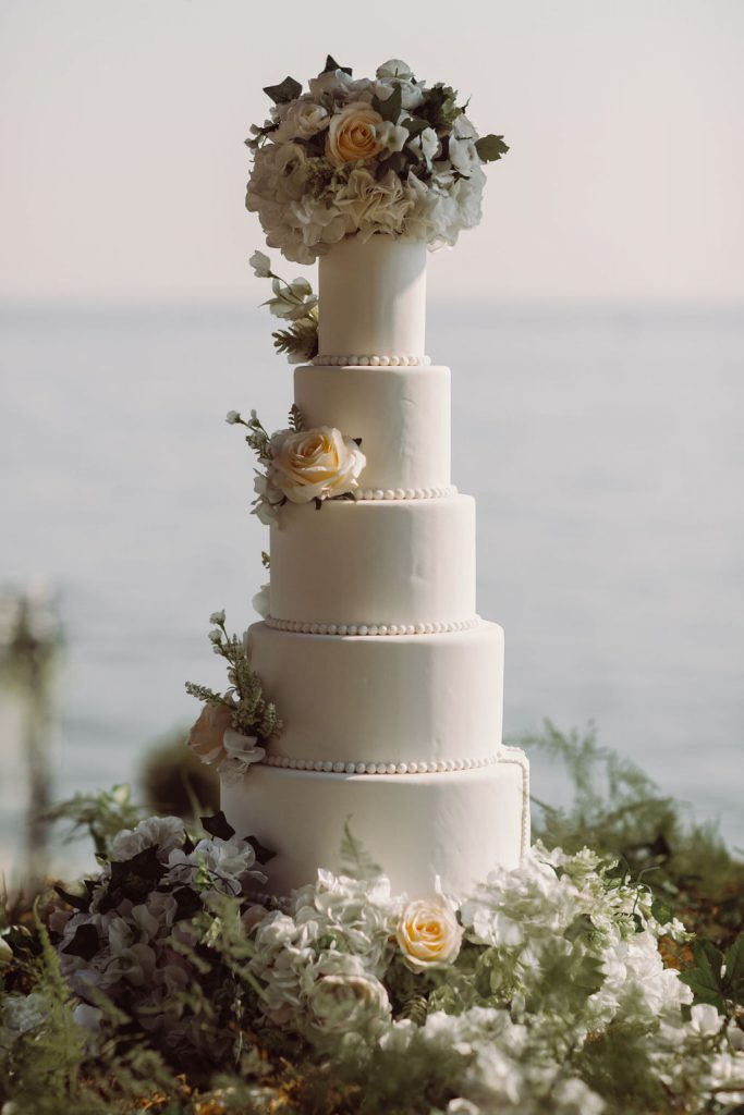 Genia & Alex Wedding Cake