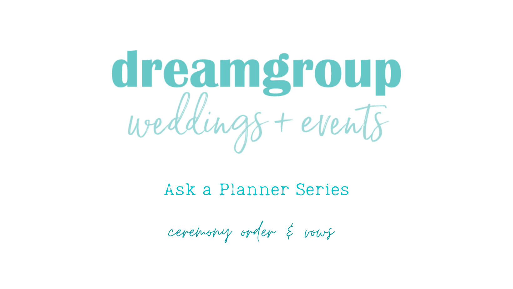 Ask a Planner: Ceremony & Vows