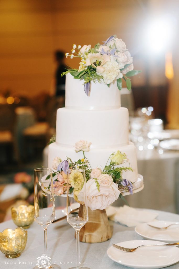 Pastel Wedding at the Fairmont Pac Rim - Cake