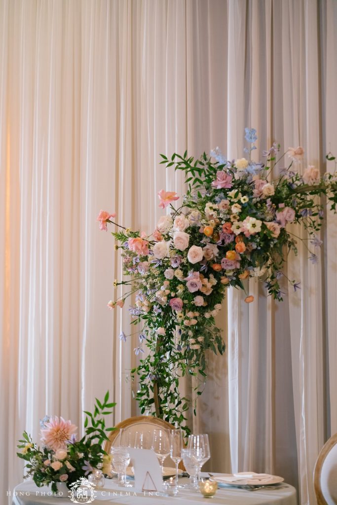 Pastel Wedding at the Fairmont Pac Rim - Flowers