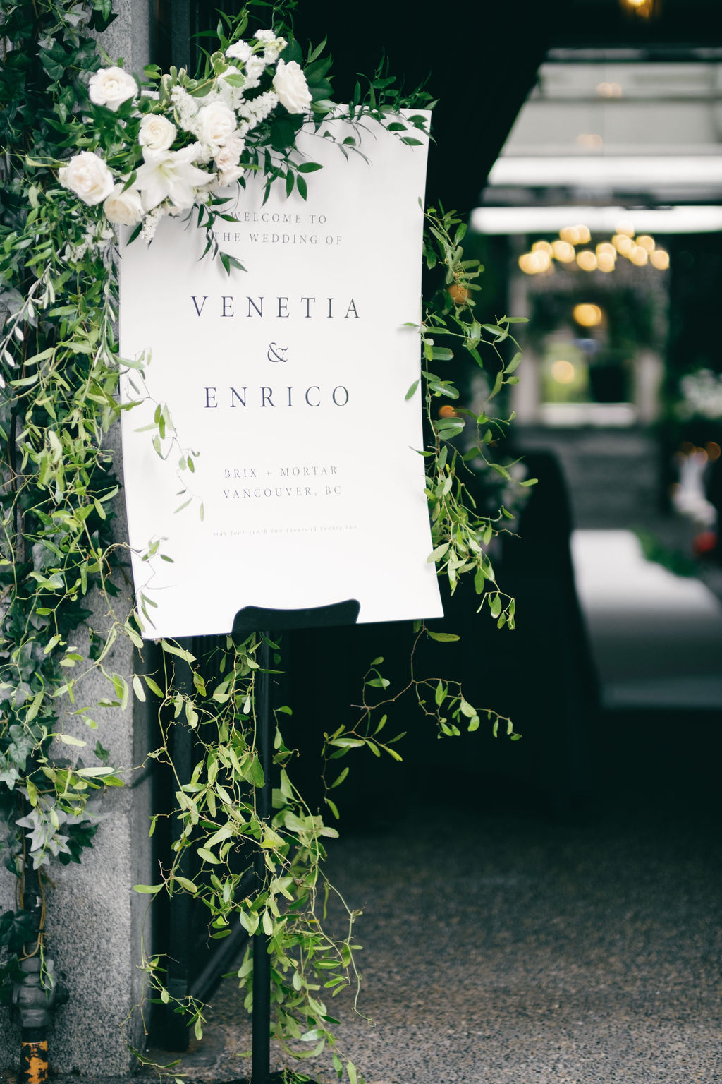Venetia & Enrico Beige Wedding