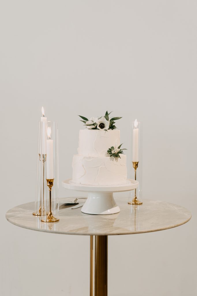 Jennifer + Jordan Wedding Cake
