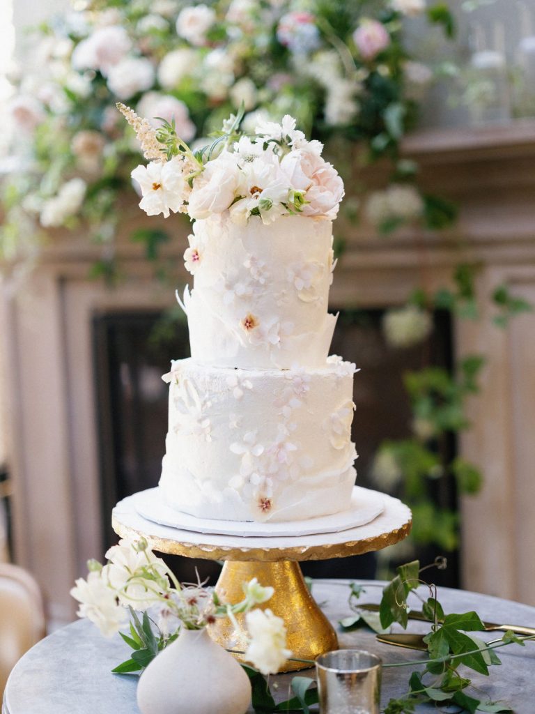 Chloe + Jose Wedding Cake