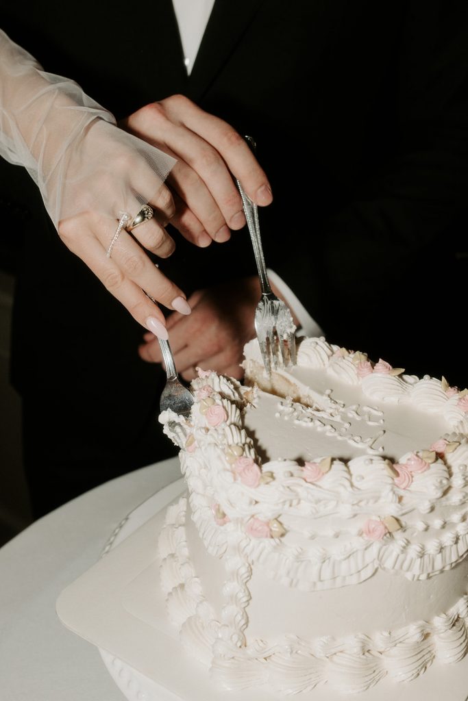 Alison & Braden Wedding Cake