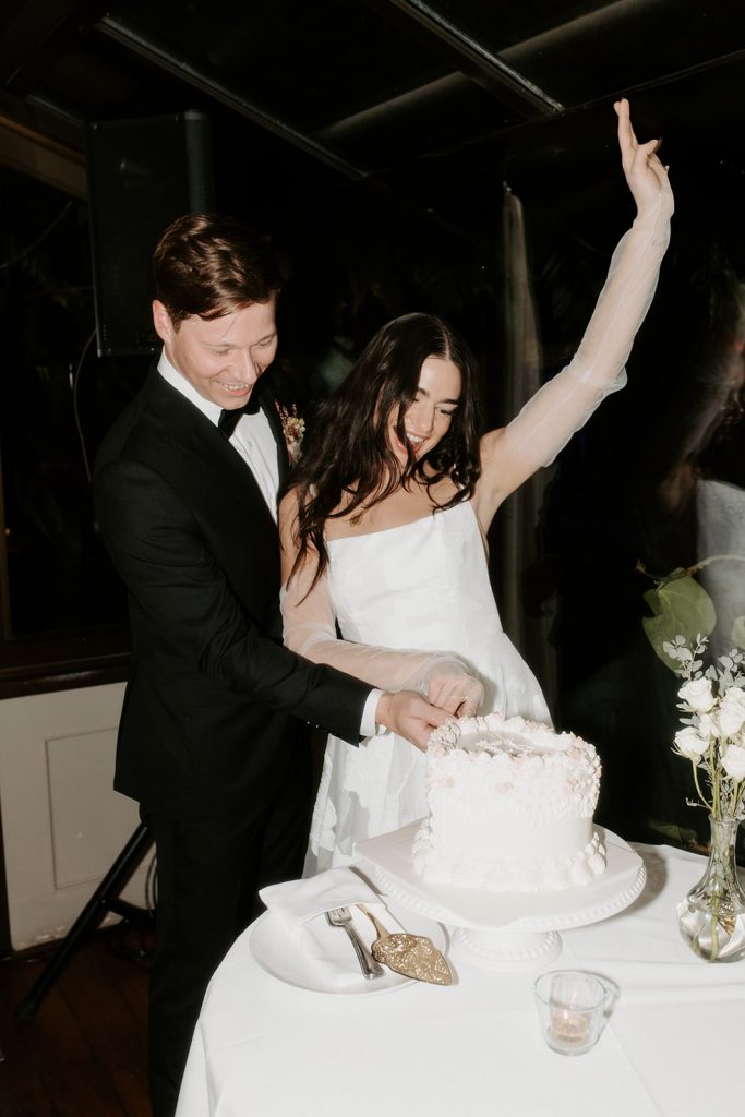Alison & Braden Wedding Cake