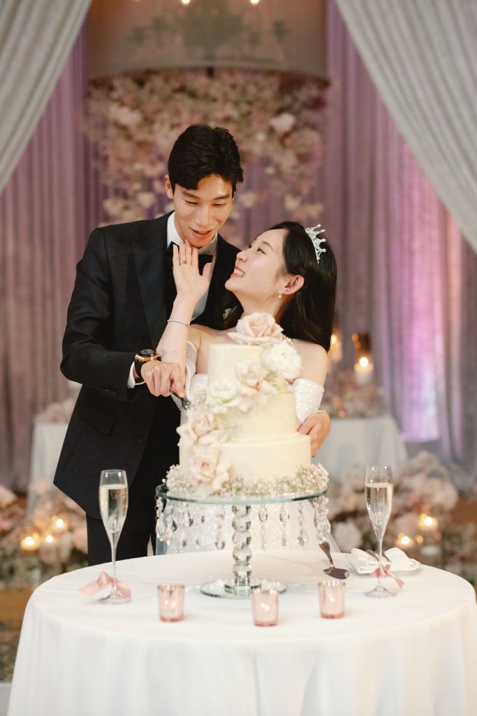 Victoria & Vincent Wedding Cake