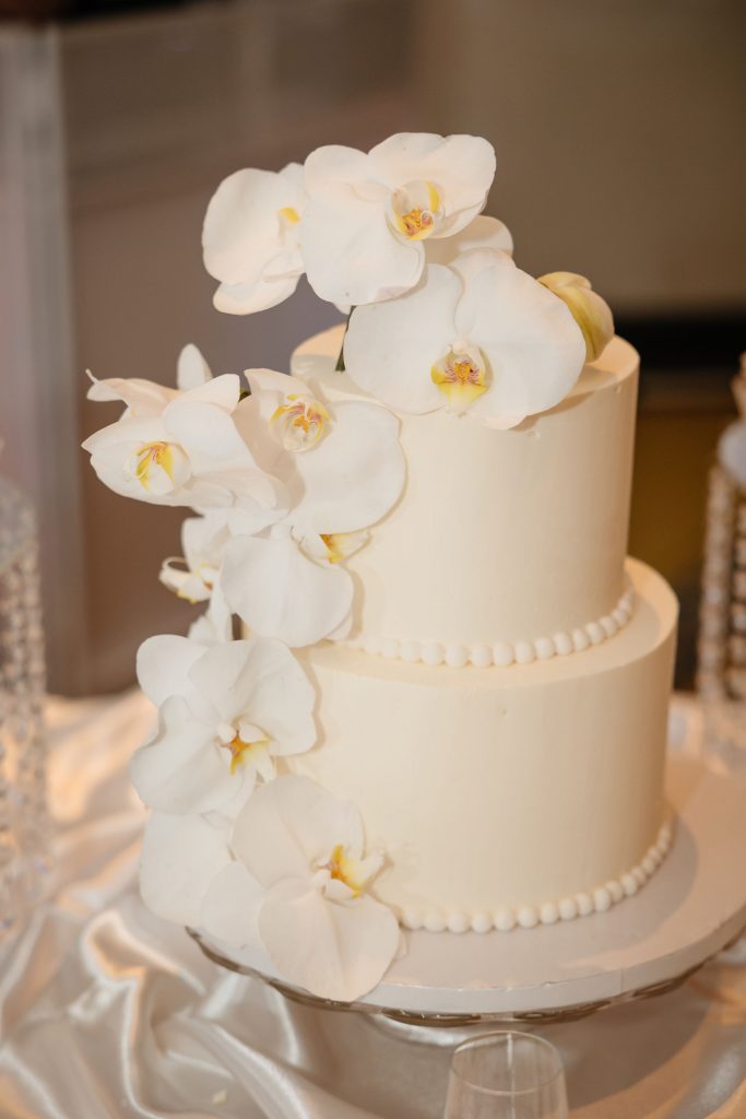 Charito & Scott Wedding Cake