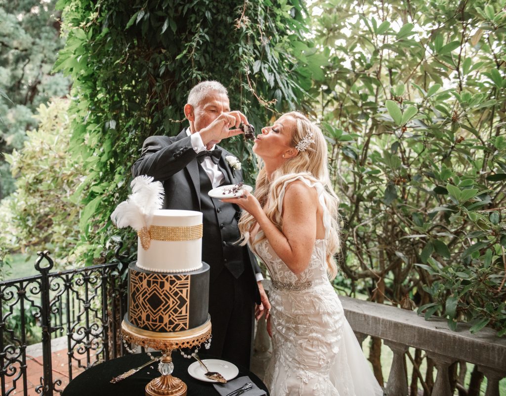 Crystal & Phil Wedding Cake