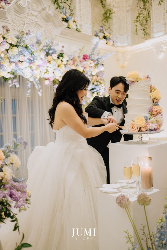 Erica & Sanders Wedding Cake