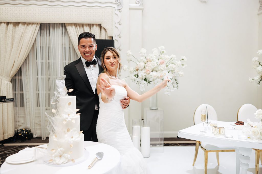 James & Niki Wedding Cake