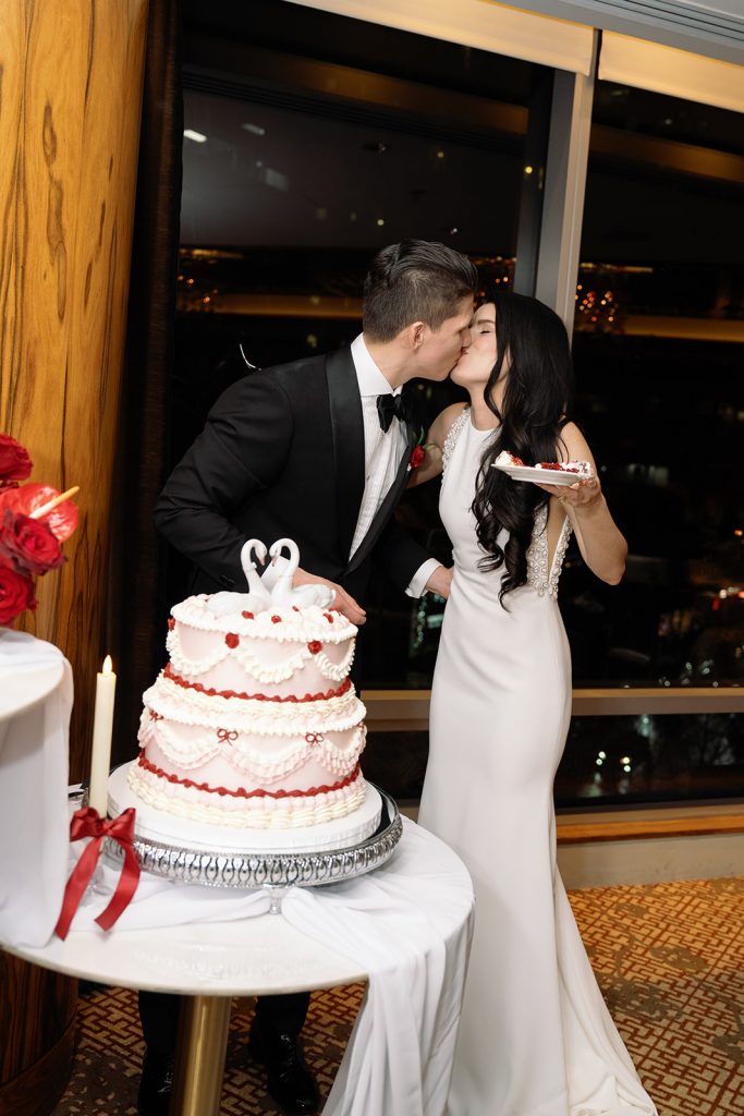 Kylee & Fraser Wedding Cake