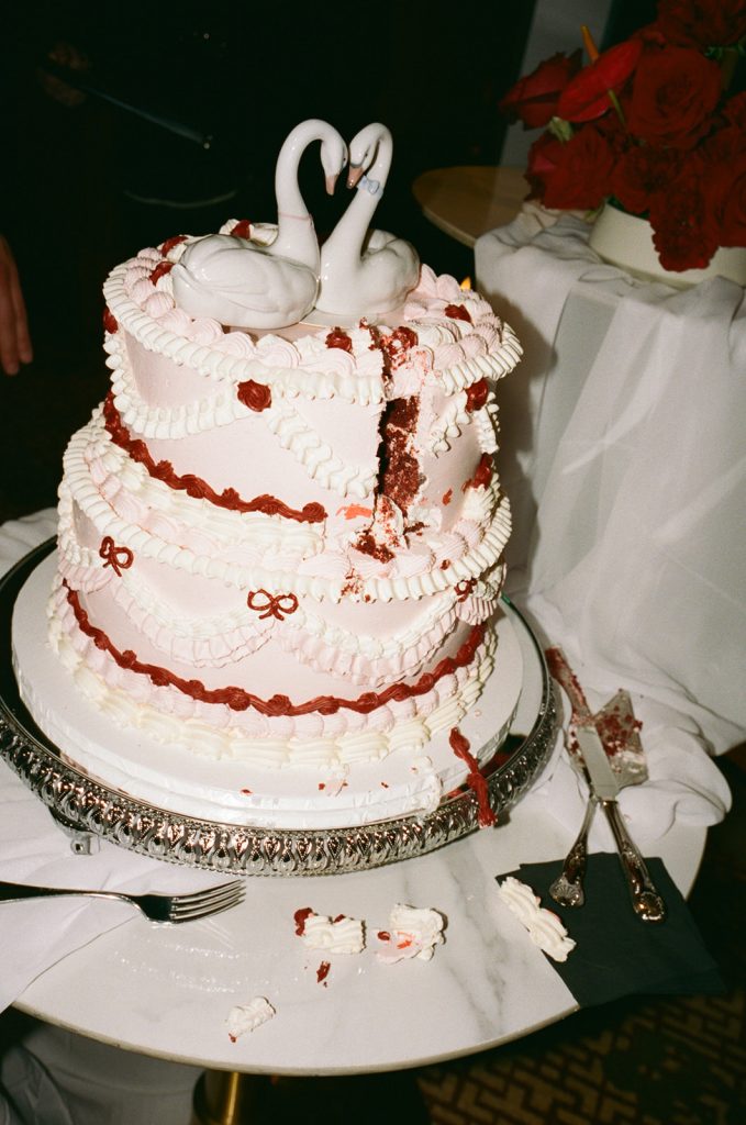 Kylee & Fraser Wedding Cake