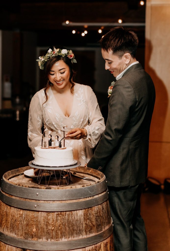 Marlene & Kevin Wedding Cake