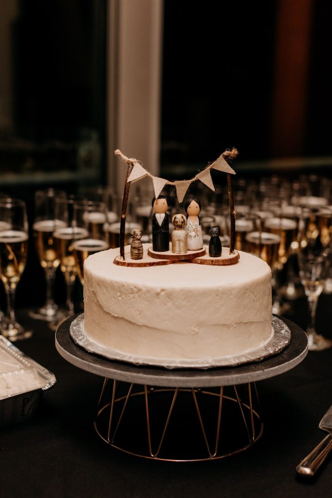 Marlene & Kevin Wedding Cake