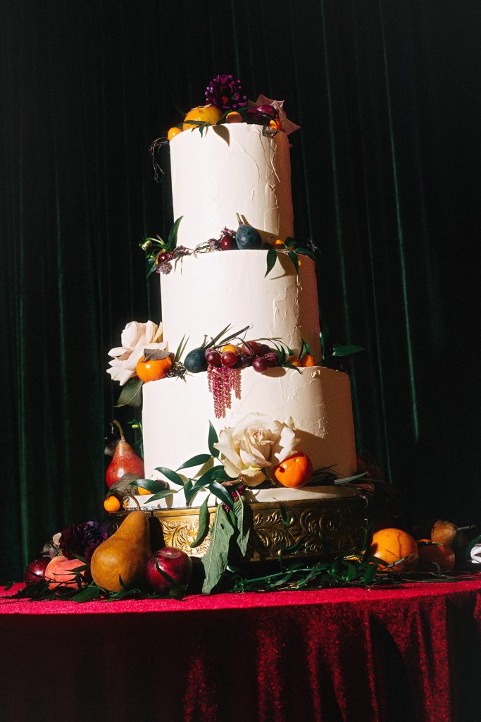 Nora & Will Wedding Cake
