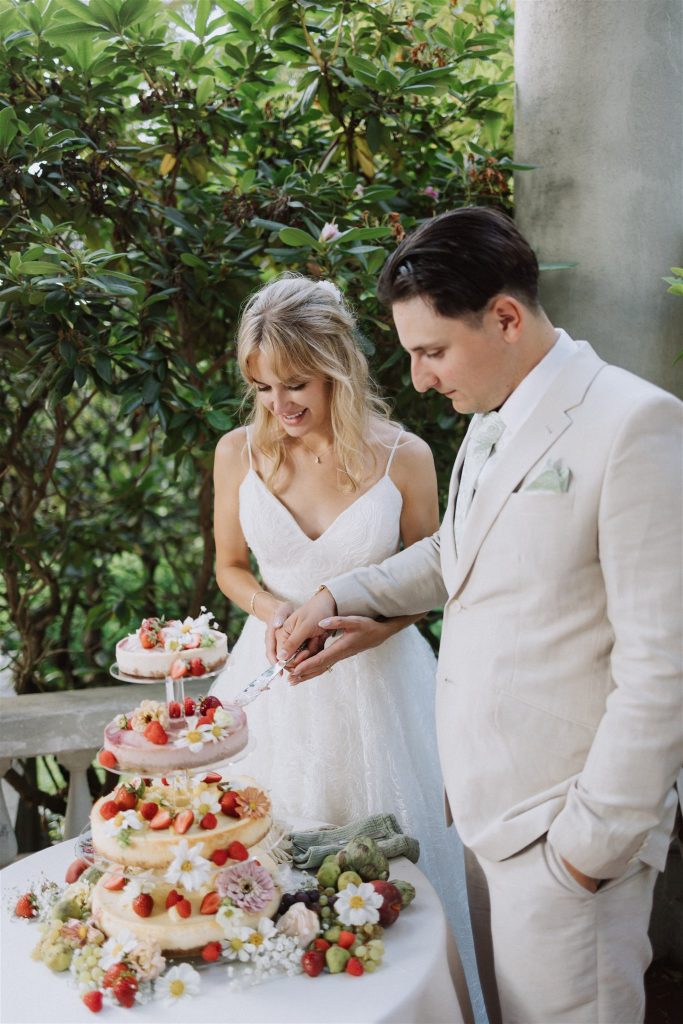 Sabrina & Jesse Wedding Cake