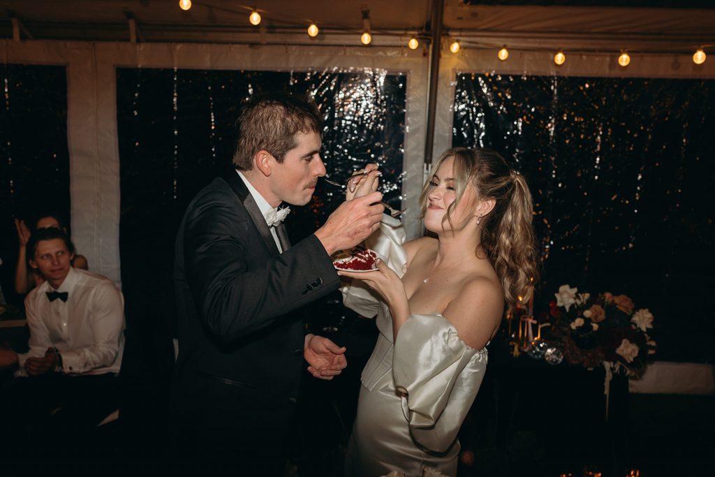 Shelby & Eric Wedding Cake