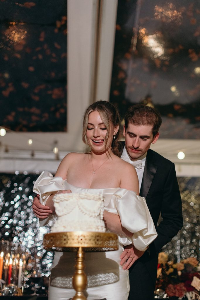 Shelby & Eric Wedding Cake