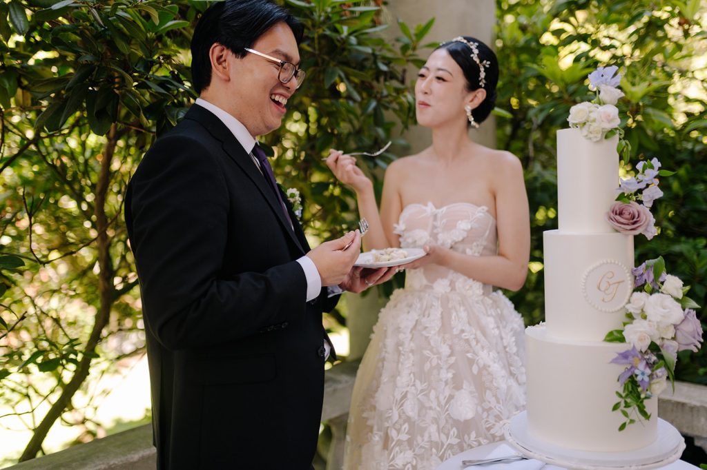 Tommy & Caitlyn Wedding Cake