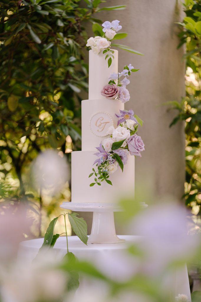 Tommy & Caitlyn Wedding Cake